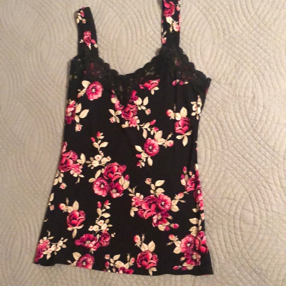 White House/Black Market Floral Camisole